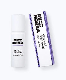 Mizz Korea Glow-It-All Jelly Face Oil with packaging