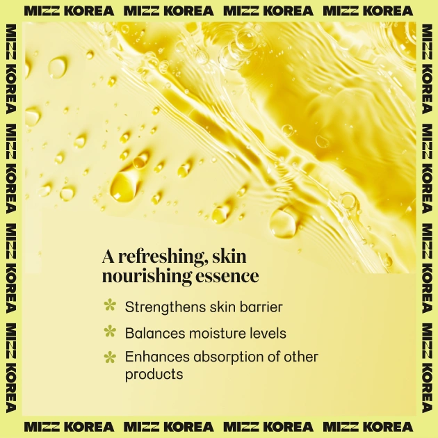 Mizz Korea Light It Up Hydrating Essence benefits graphic
